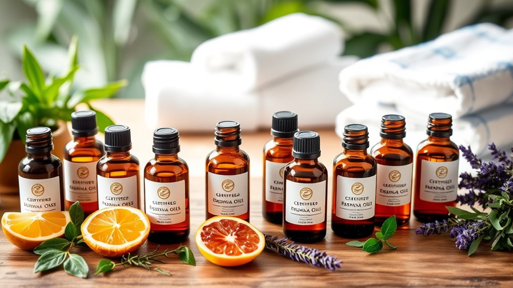 top organic essential oils