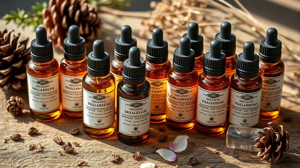 top organic resin oils