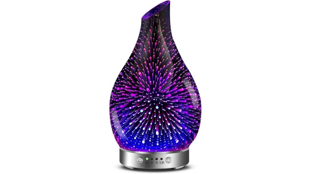 ultrasonic glass oil diffuser