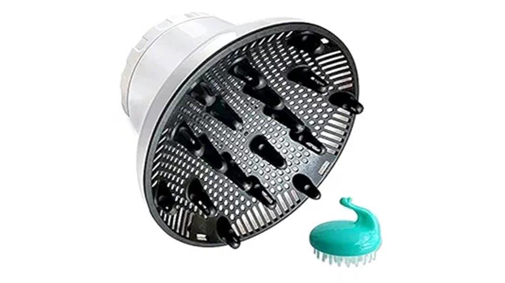 universal hair diffuser attachment