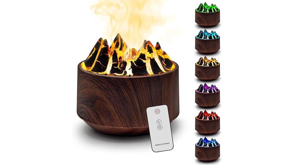 volcano shaped ultrasonic diffuser