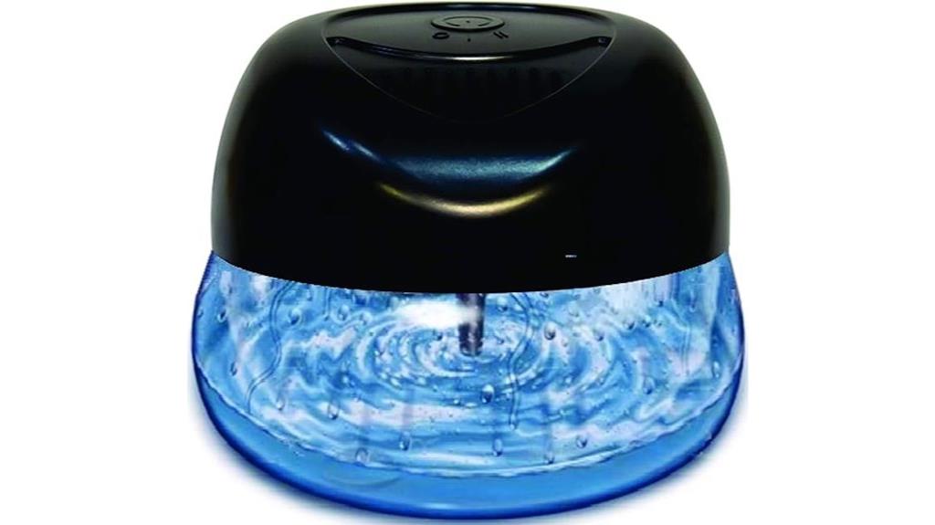 water based air revitalizer with led