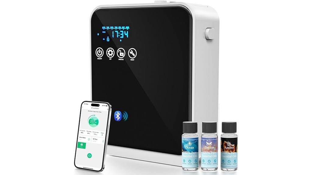 waterless 250ml aromatherapy diffuser