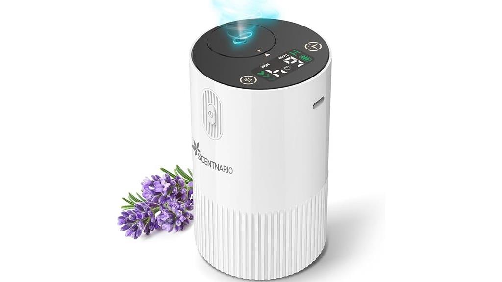 waterless diffuser with timer