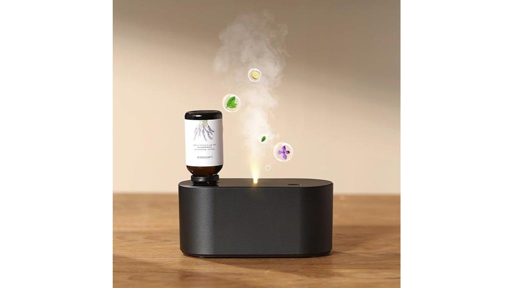 waterless oil diffuser modes