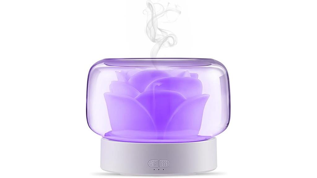white essential oil diffuser