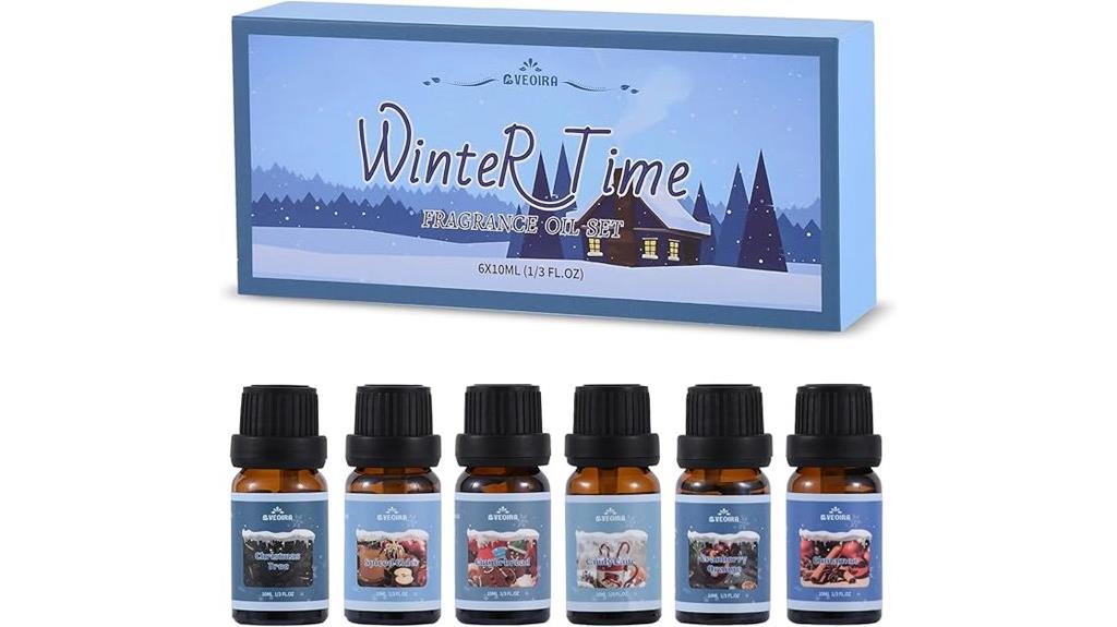 winter fragrance oils gift set