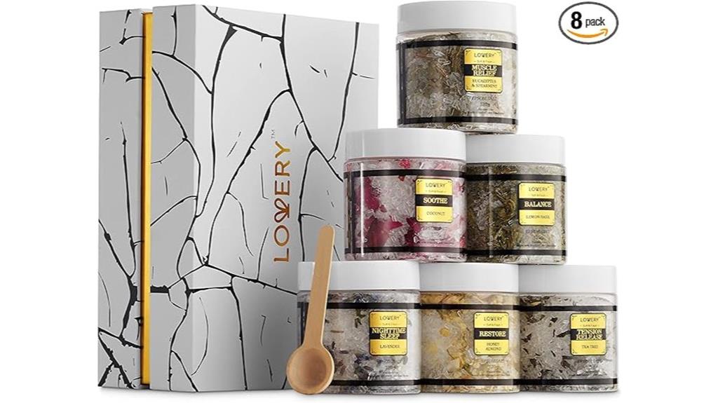 women s bath salts gift set