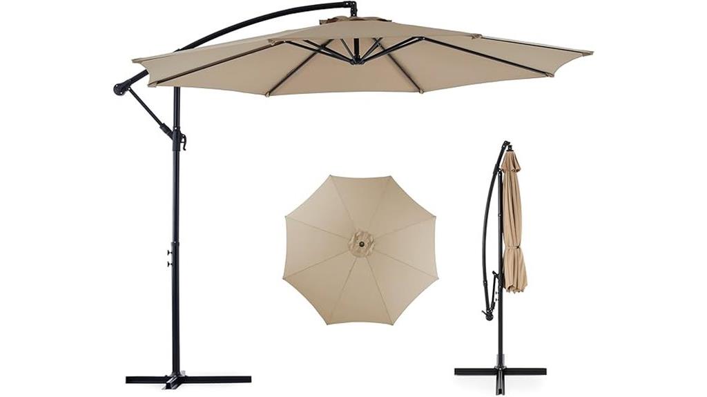 10 foot uv protection patio umbrella