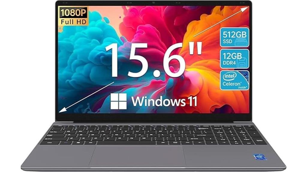 15 6 inch hd laptop