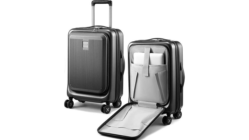20 inch hard shell luggage