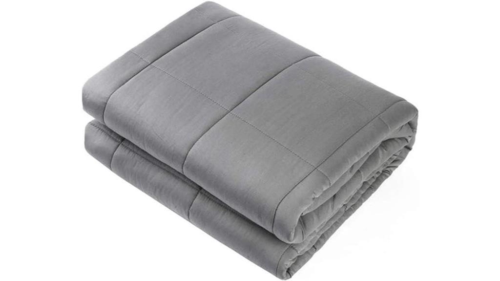 20lb dark grey blanket