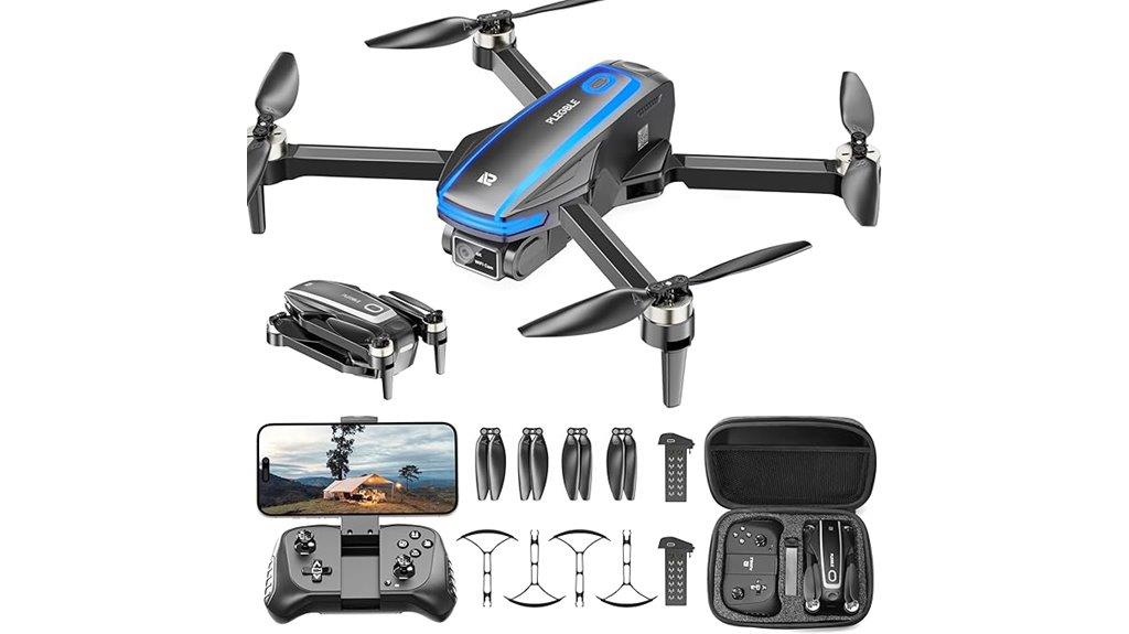 4k foldable camera drone