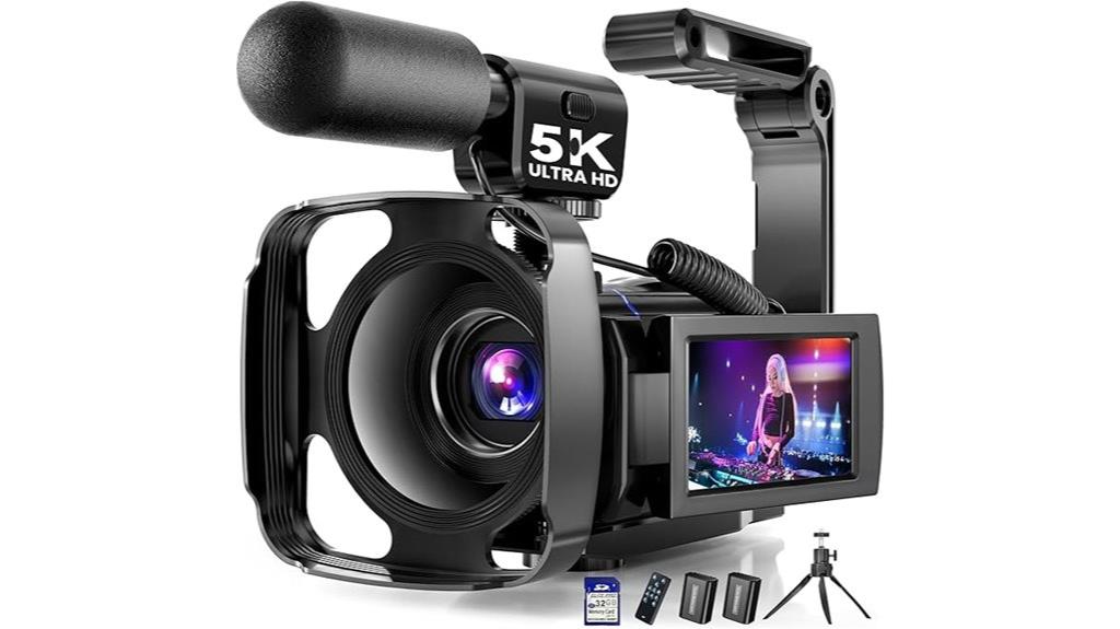 4k video camera camcorder