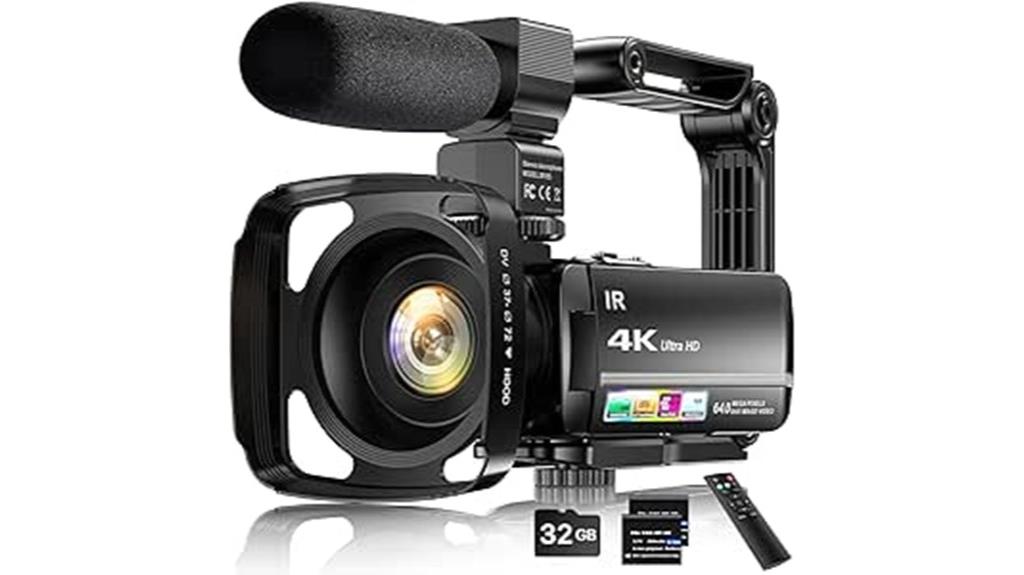 4k vlogging camera kit