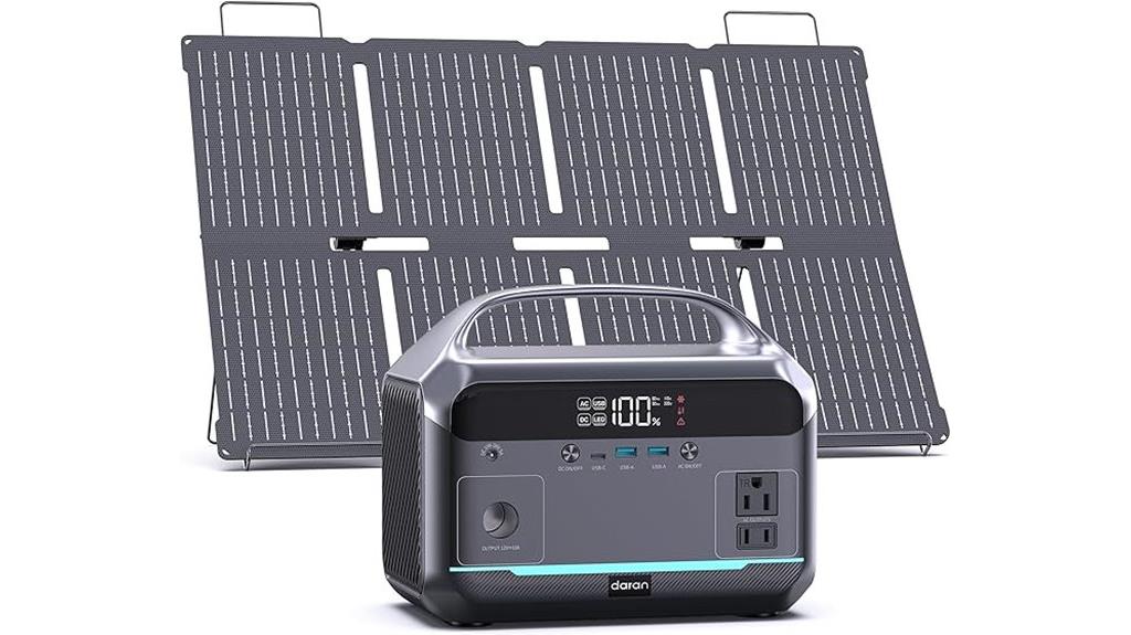 600w portable solar power