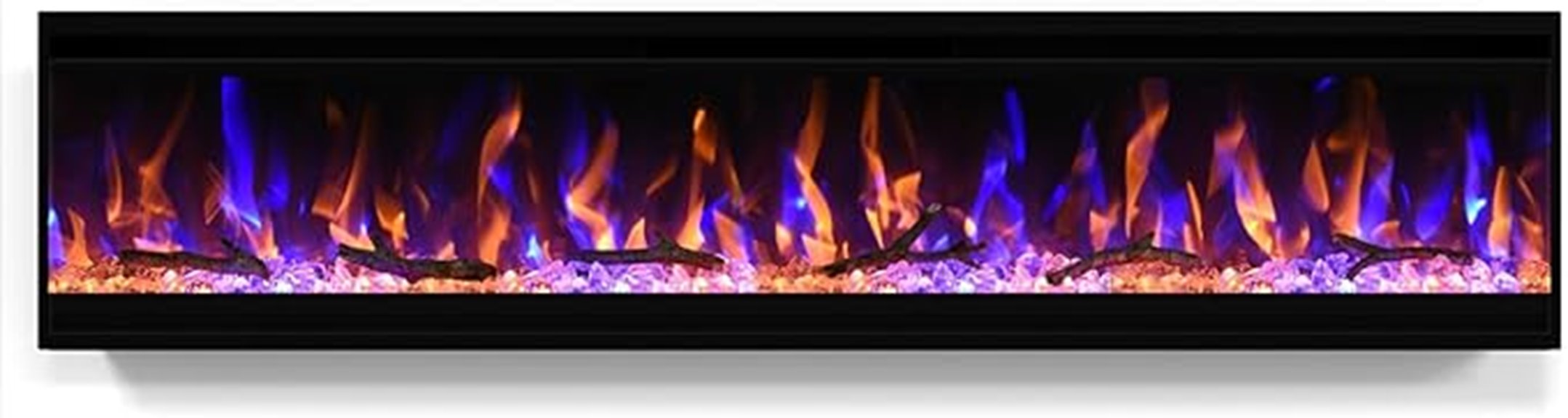 60 inch remote touch fireplace