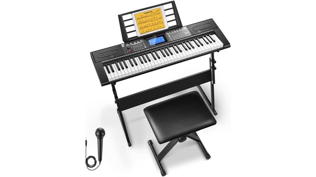 61 key electric piano kit