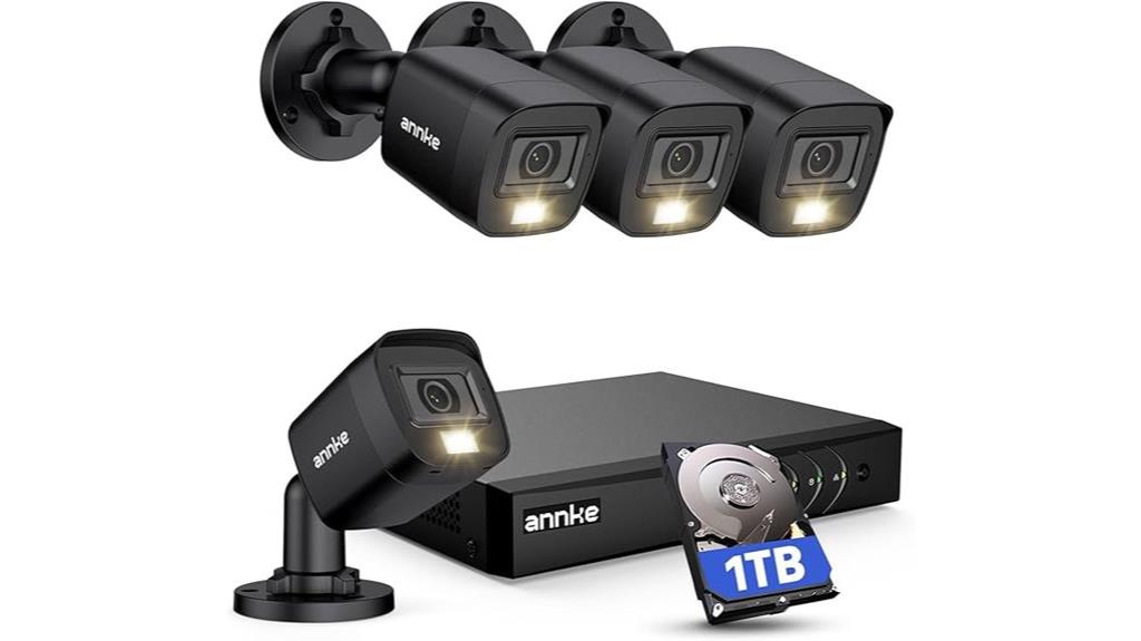 8 channel 3k ai cameras