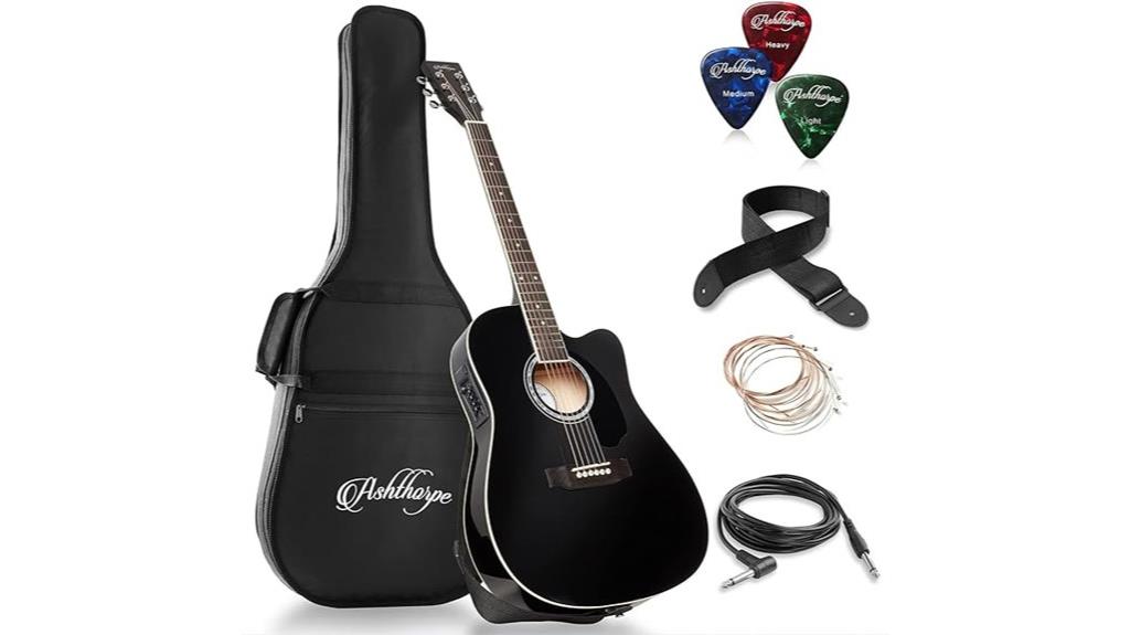 acoustic electric guitar package