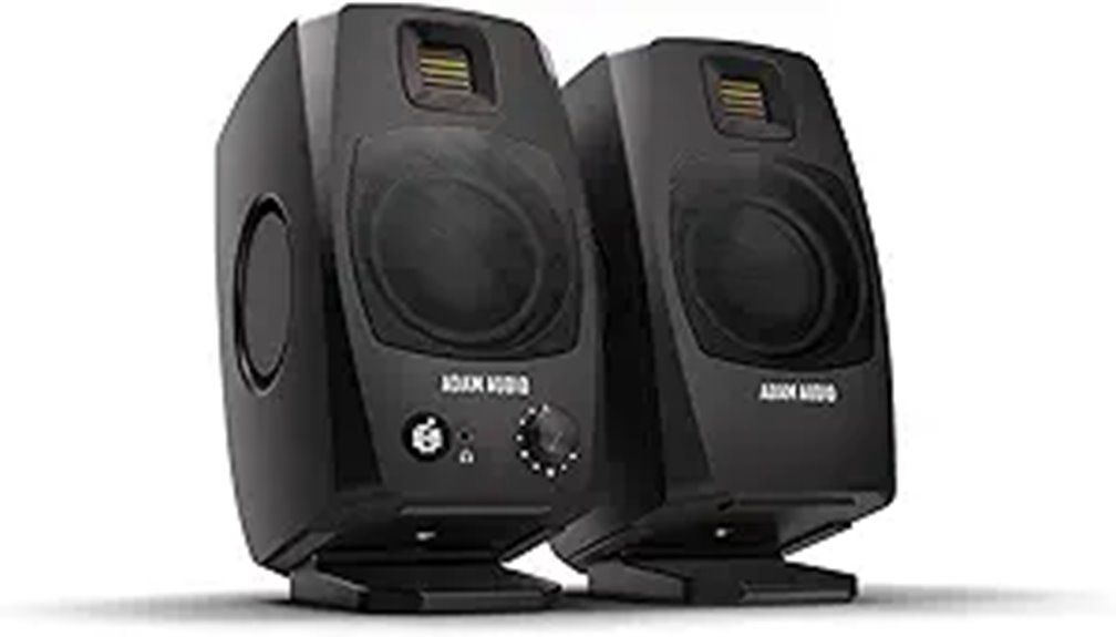 adam d3v monitors pair