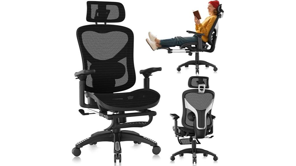 adjustable ergonomic mesh chair