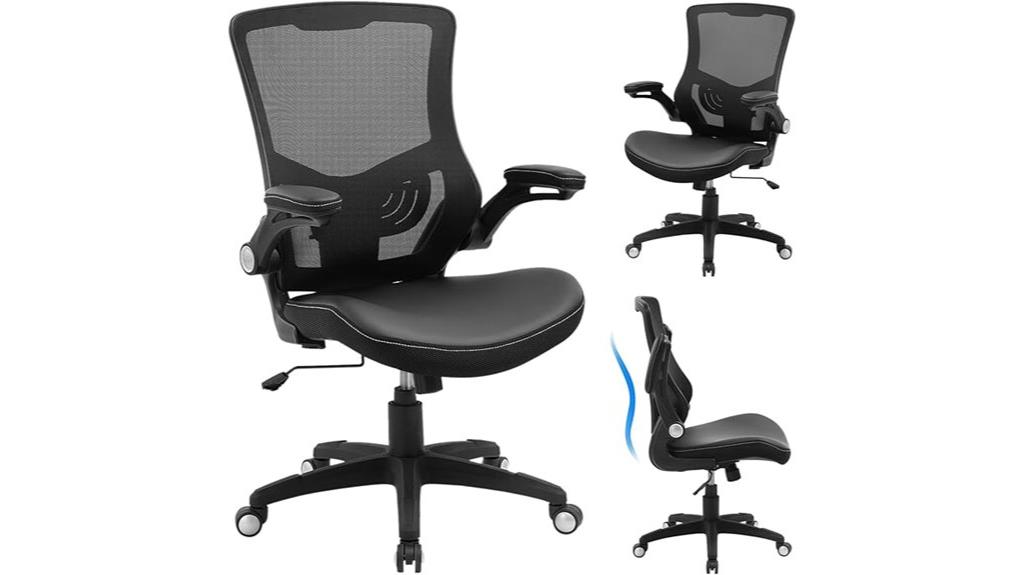 adjustable lumbar support chair