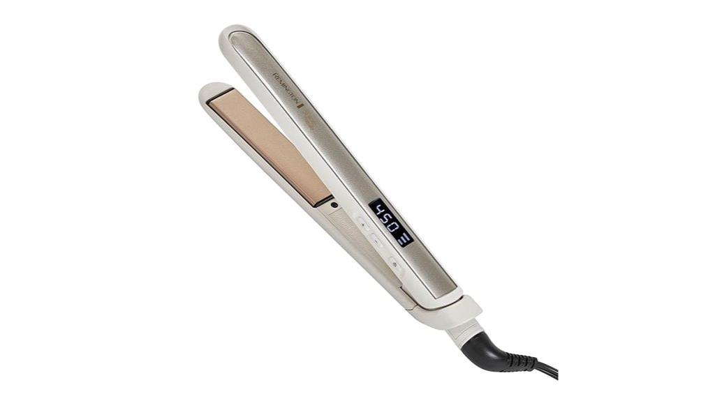 argan oil flat iron