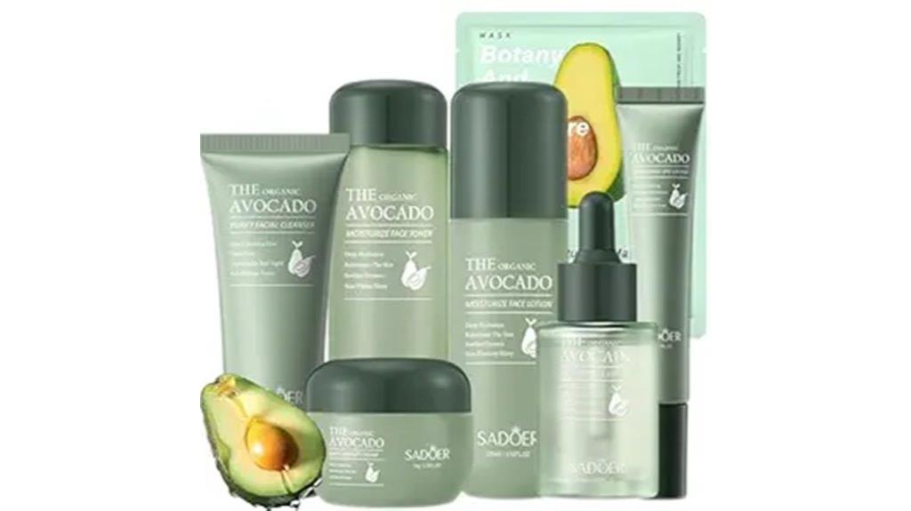 avocado skincare gift set