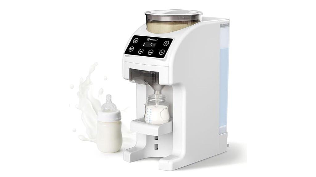 baby bottle temperature control