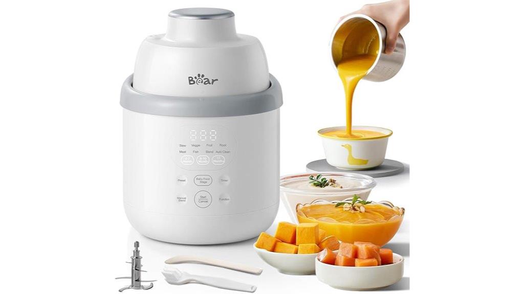 baby food steaming blender