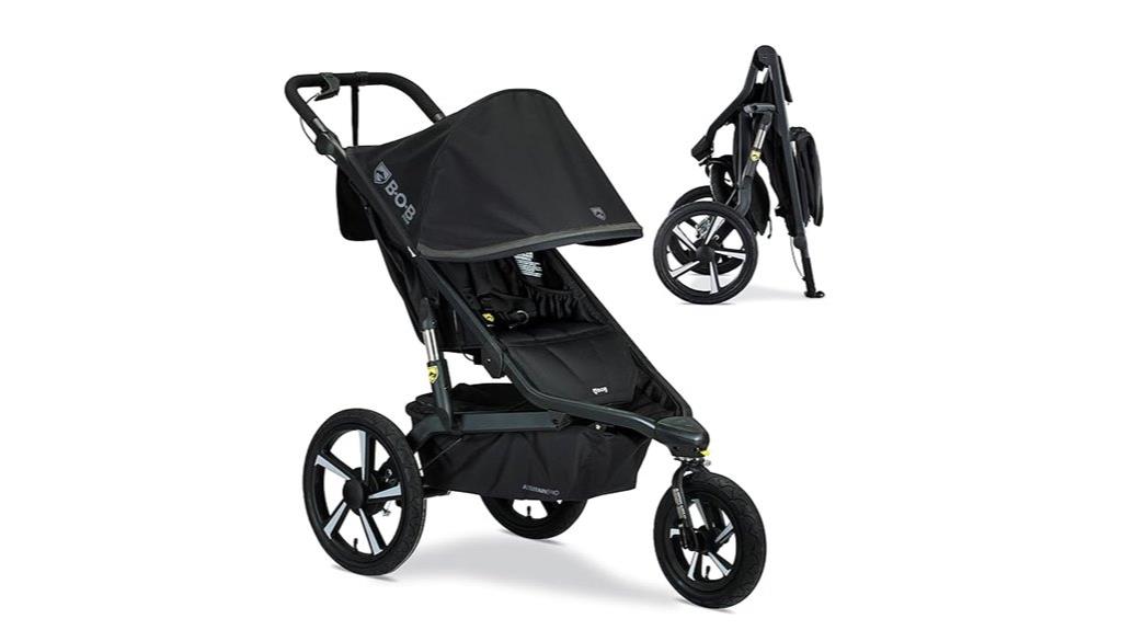 black bob jogging stroller