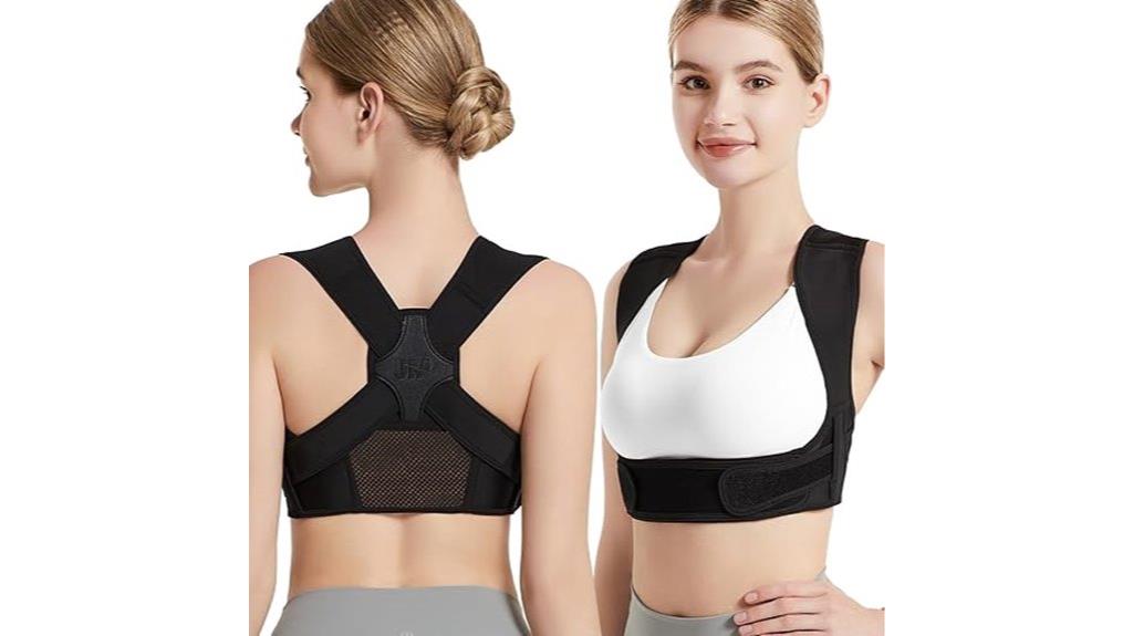 black small posture corrector
