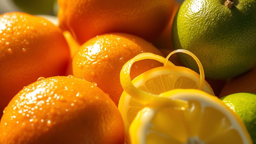 bright uplifting citrus aromas