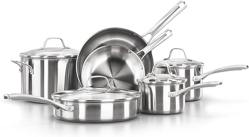 calphalon stainless steel cookware