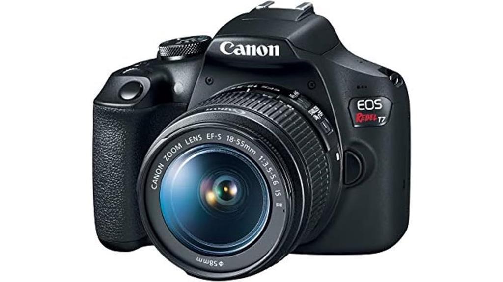 canon t7 dslr with kit