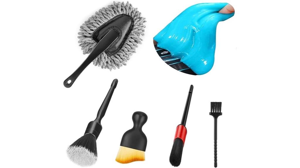 car cleaning supplies set