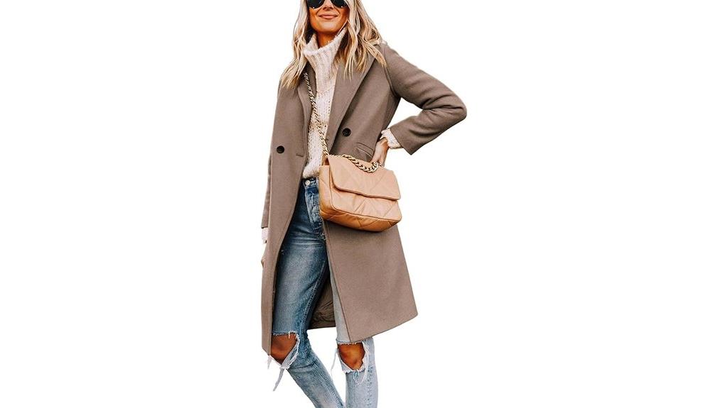casual wool peacoat style