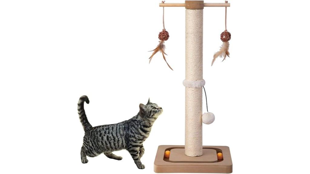 cat scratching post toys
