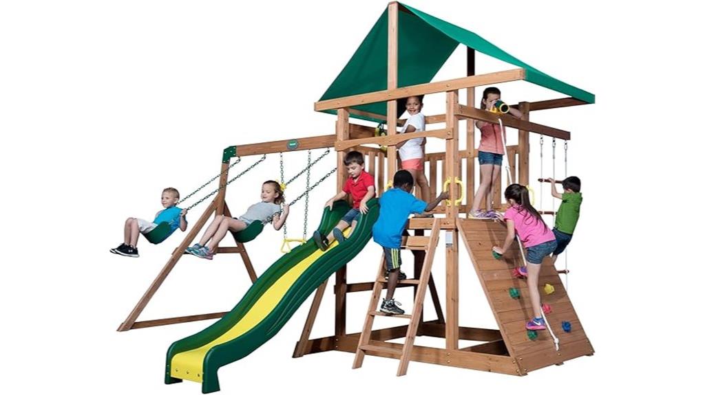 cedar mount mckinley swing set