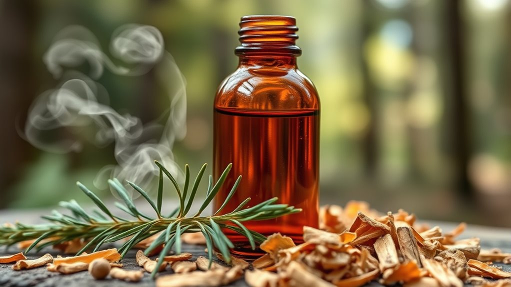 cedarwood oil s calming antimicrobial insect repelling
