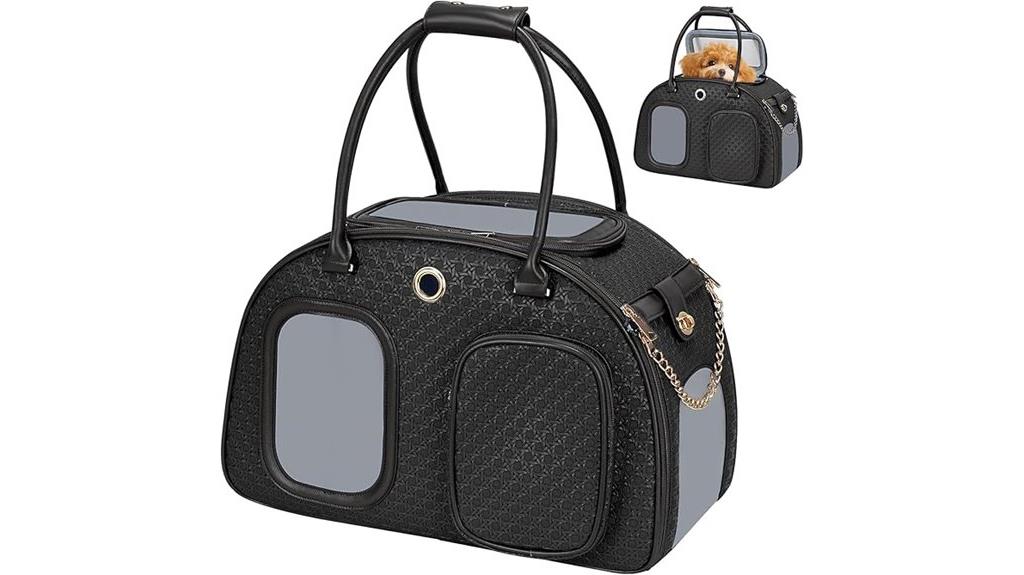 chic small dog carrier