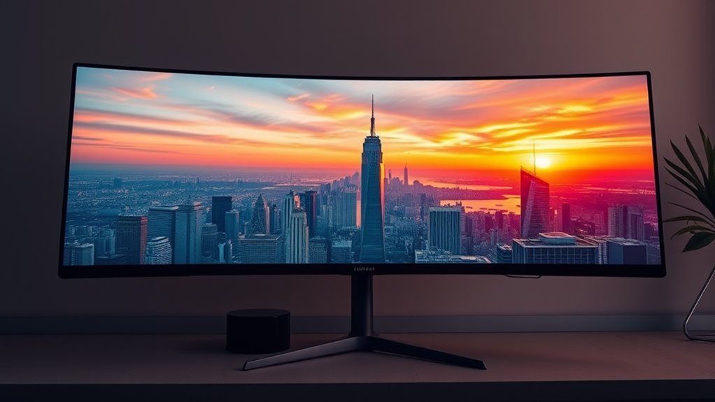 choosing optimal curved displays