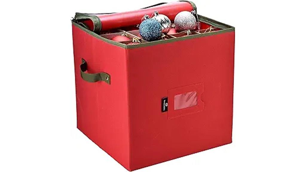 christmas ornament storage box