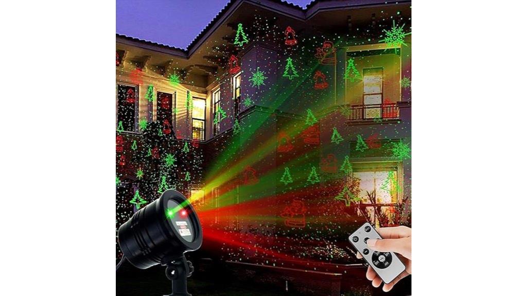 christmas star laser projector