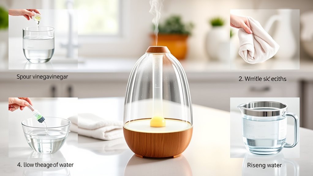 clean diffuser regularly for optimal