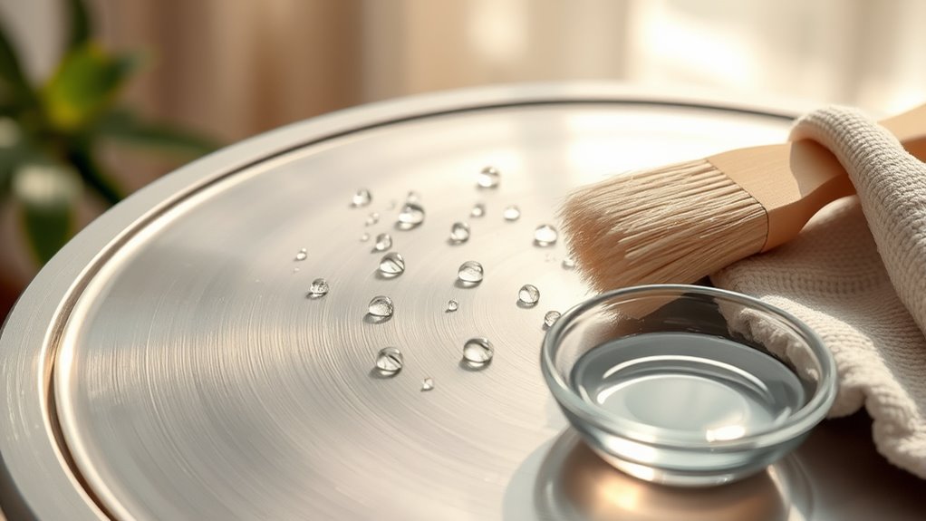 clean ultrasonic diffuser plates