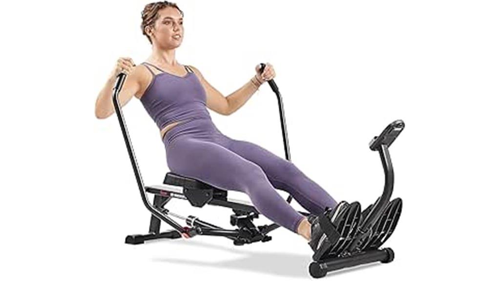 compact adjustable rowing machine