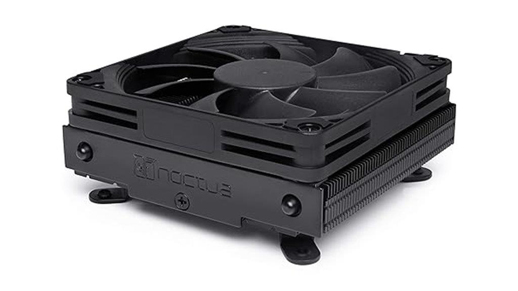 compact black intel cooler