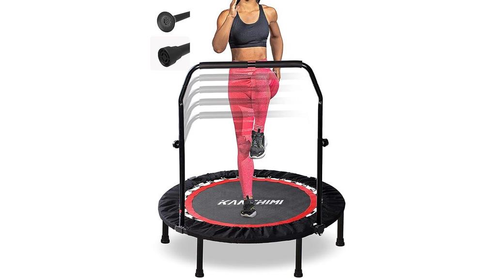 compact fitness rebounder trampoline
